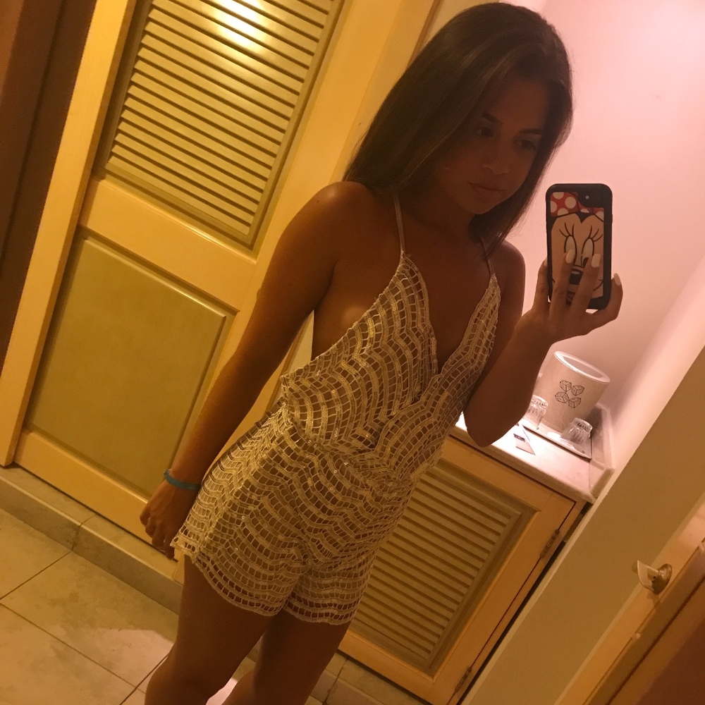 Sequin Romper